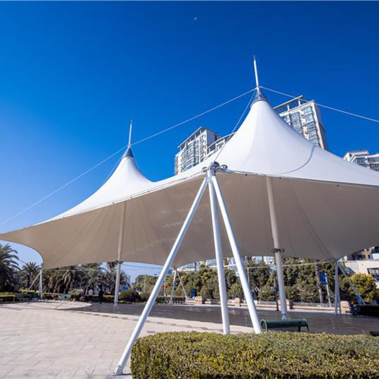 融水膜结构景观棚