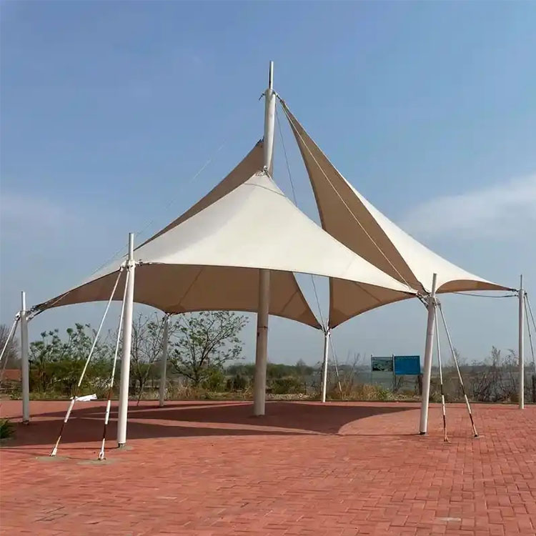 融水膜结构景观棚