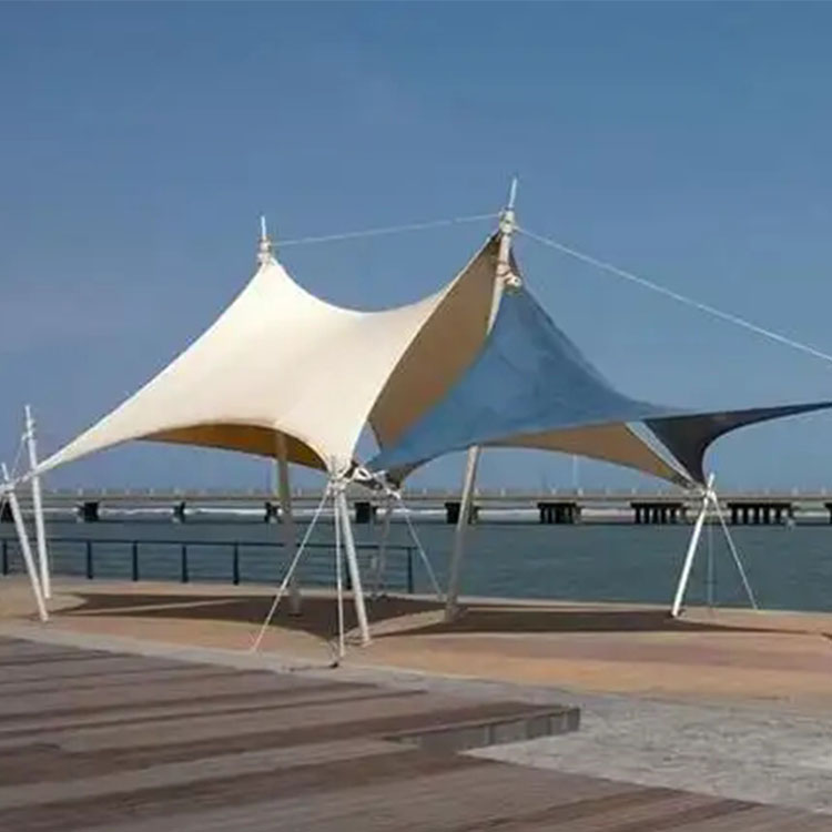 融水膜结构景观棚