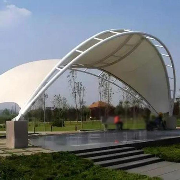 融水膜结构景观棚