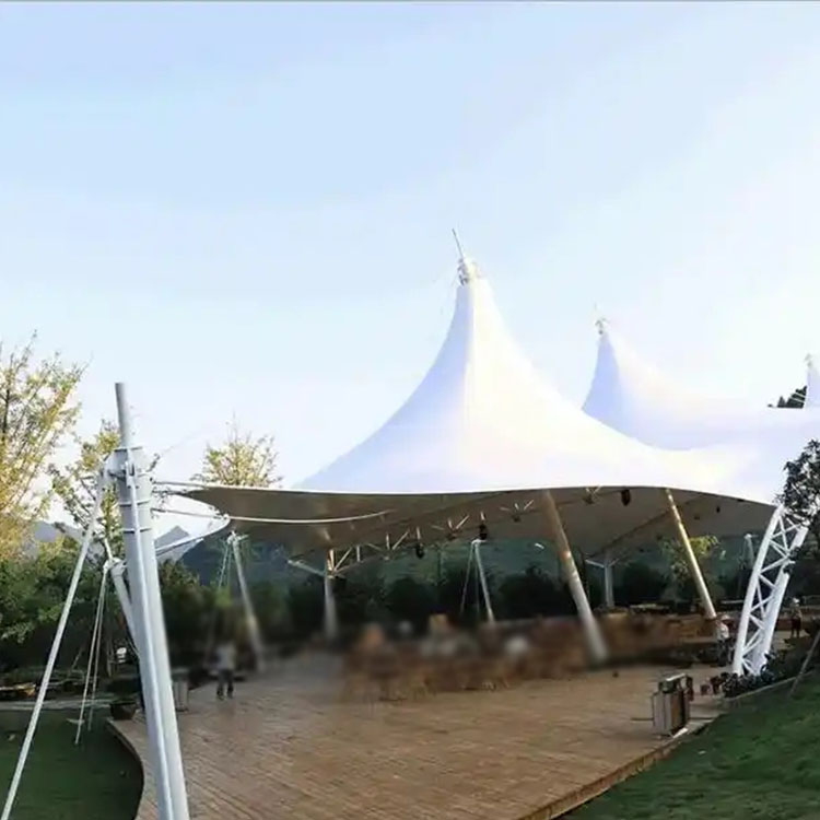 融水膜结构景观棚