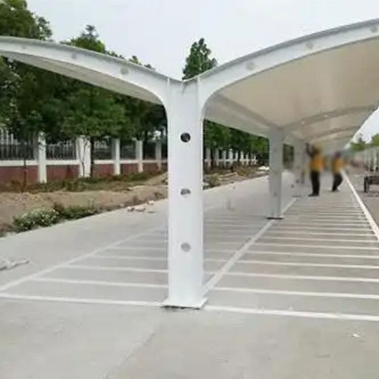 融水膜结构电动车棚