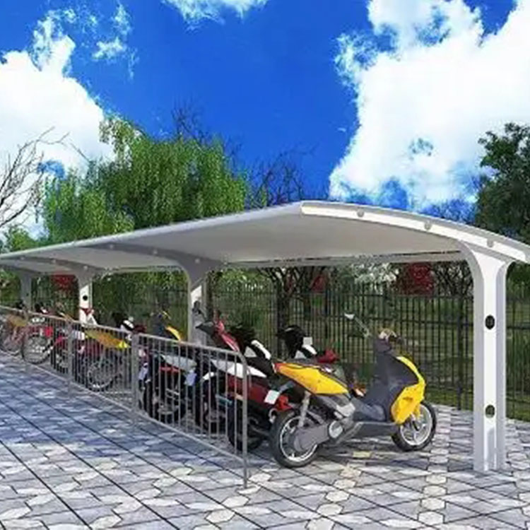 融水膜结构电动车棚