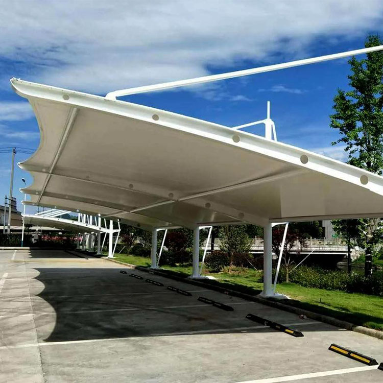 融水膜结构汽车棚