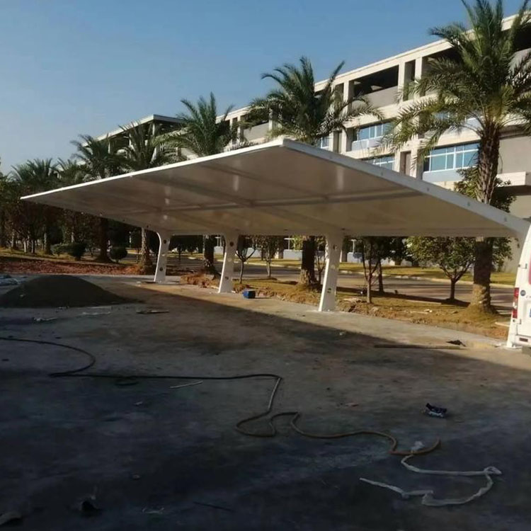 融水膜结构汽车棚